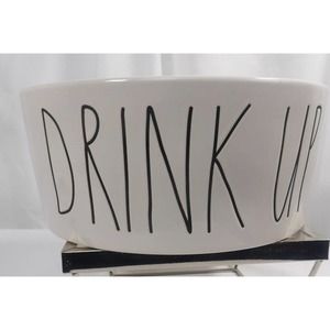 Rae Dunn Pet Bowl" Drink Up"